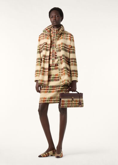 MIRIAM SB JACKET WATERCOLOR SUITCASE STRIPE