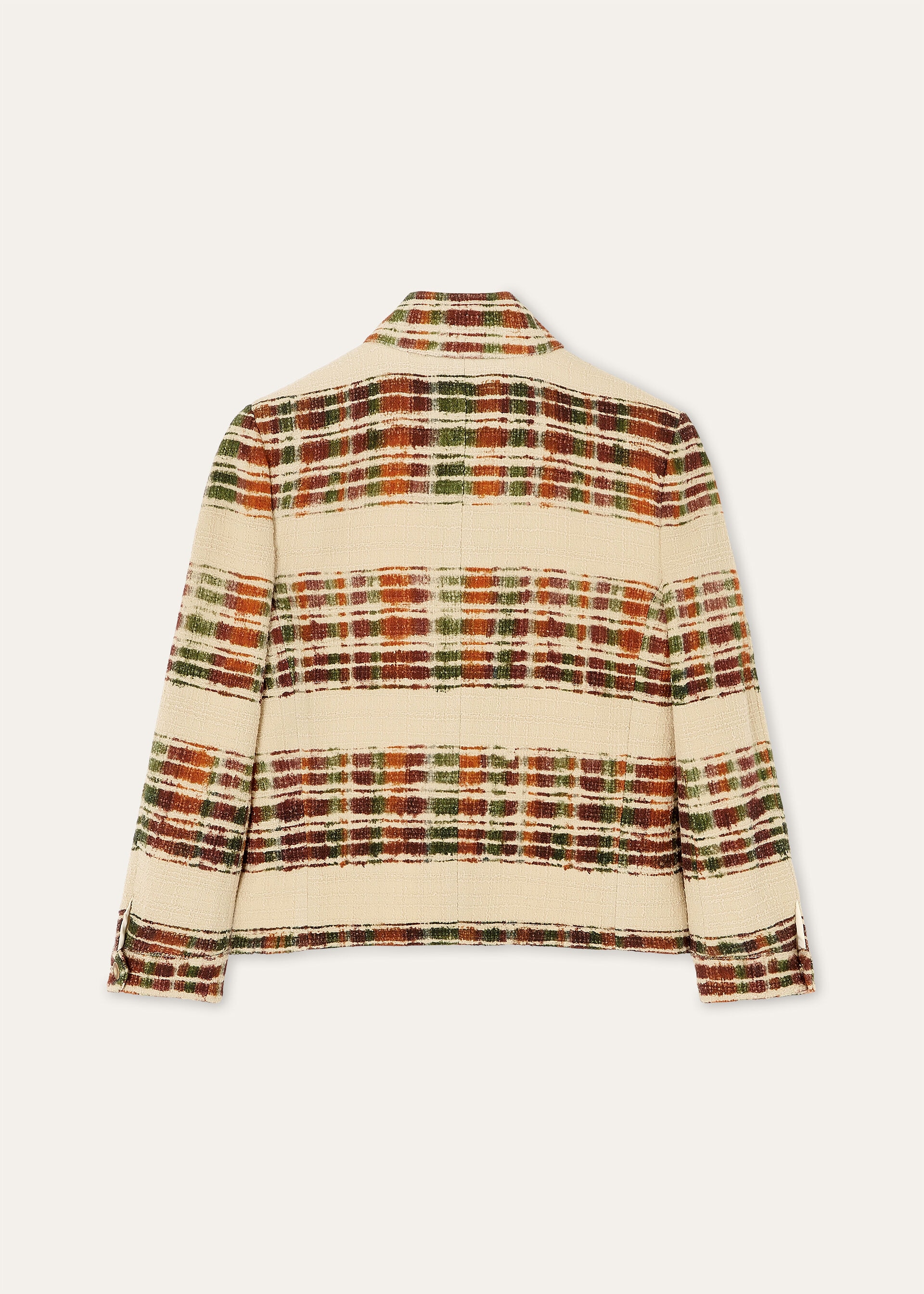 MIRIAM SB JACKET WATERCOLOR SUITCASE STRIPE