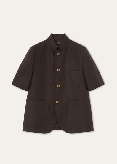 SPAGNA MINI SS SB JACKET TROPICAL LINEN