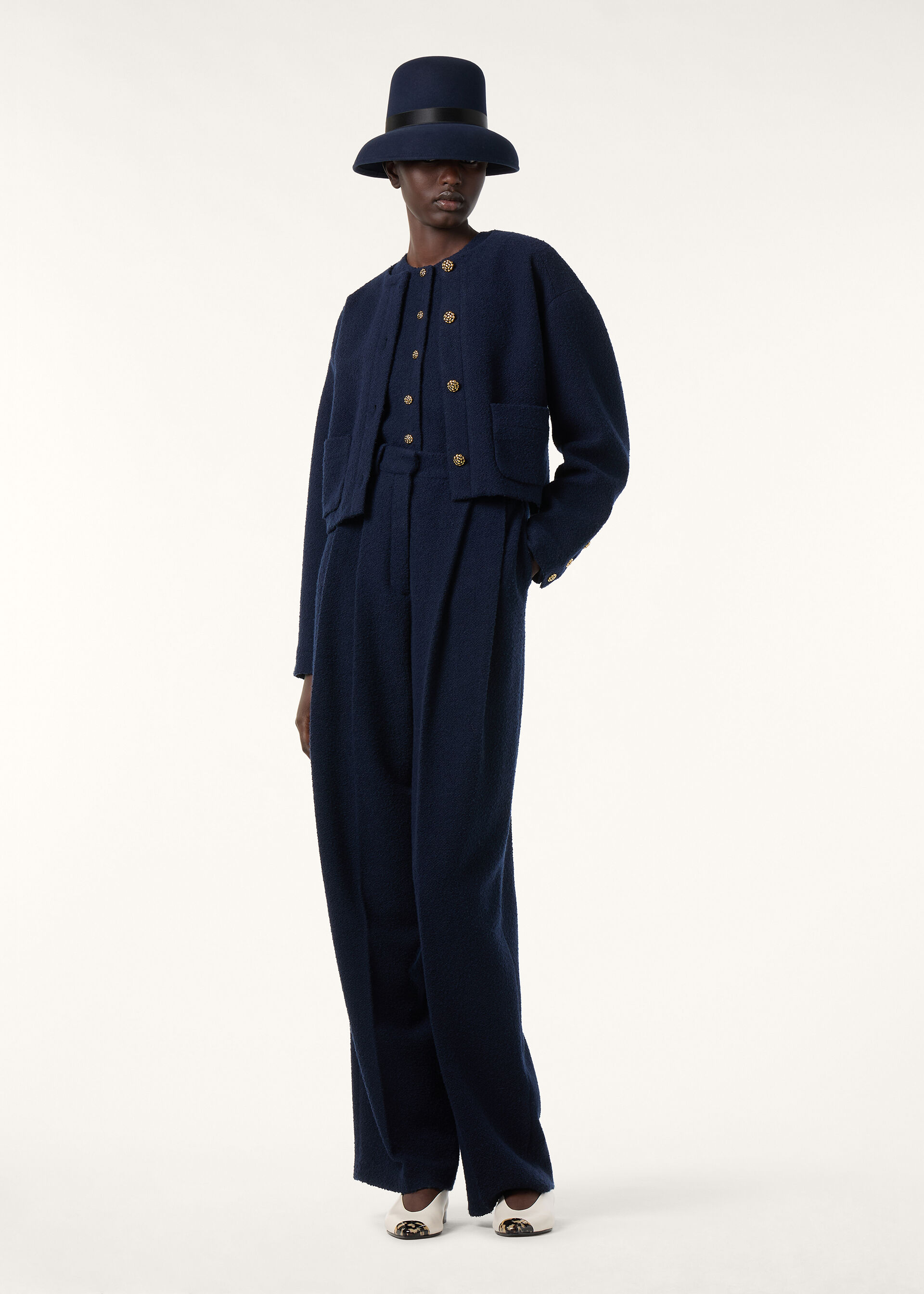 CATERINA SB JACKET MOSS TWEED