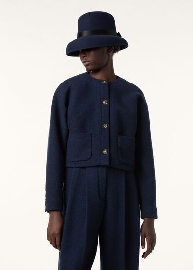 CATERINA SB JACKET MOSS TWEED