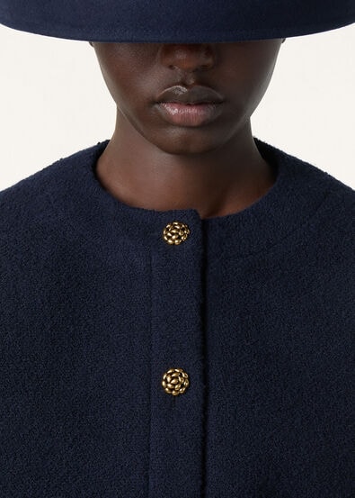 CATERINA SB JACKET MOSS TWEED