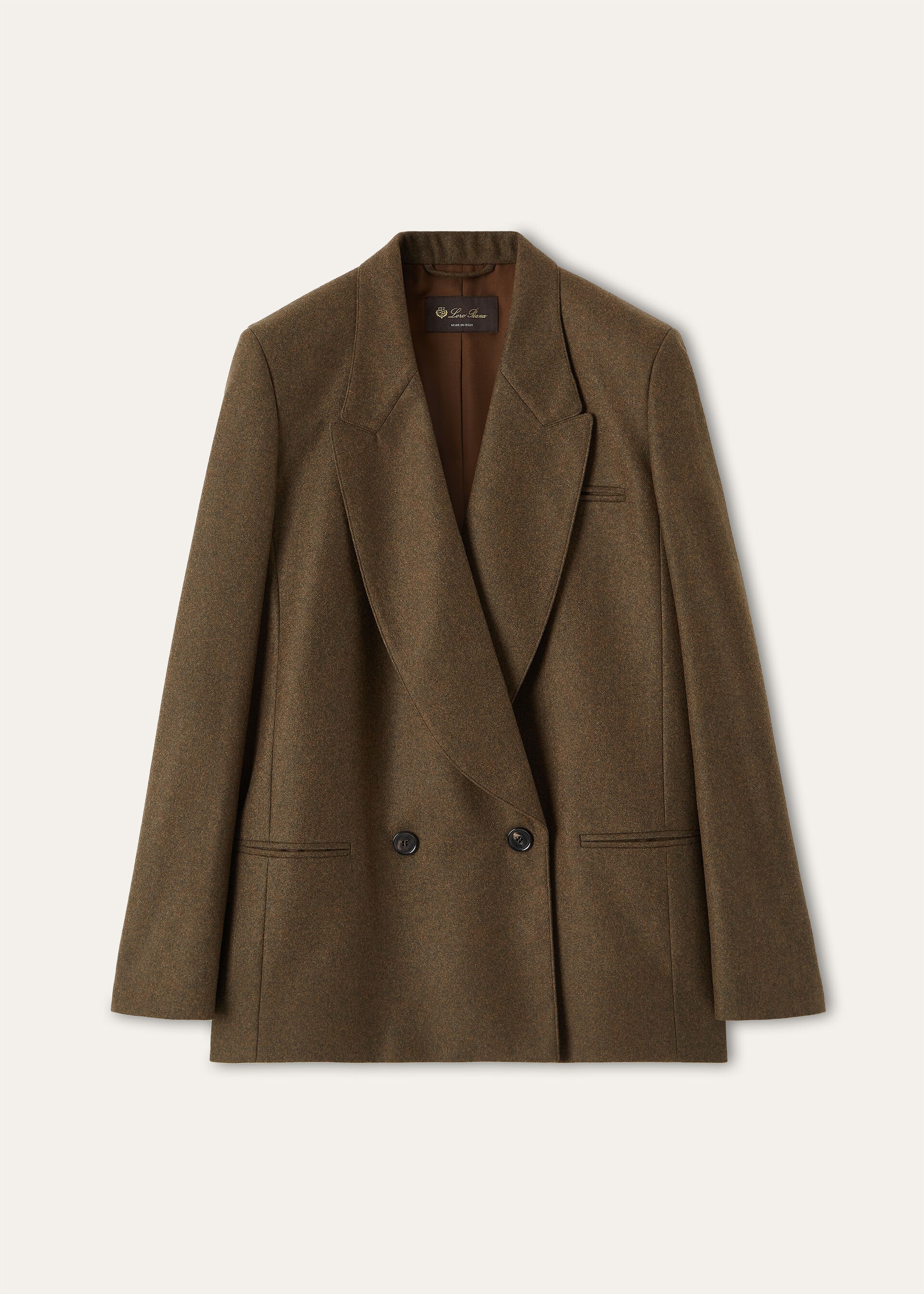 ZENA DB JACKET WISH CASH FLANNEL