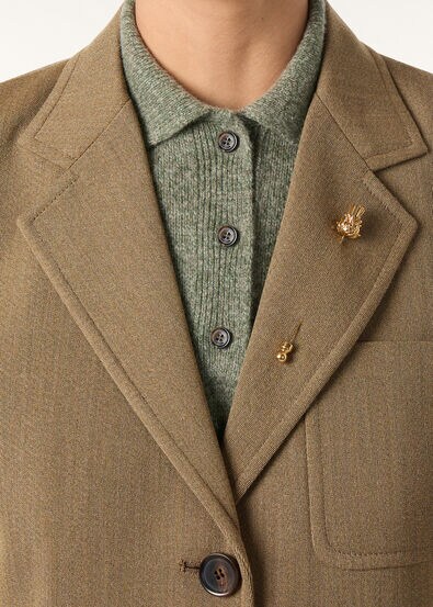DYONNE SB JACKET COVER WOOL