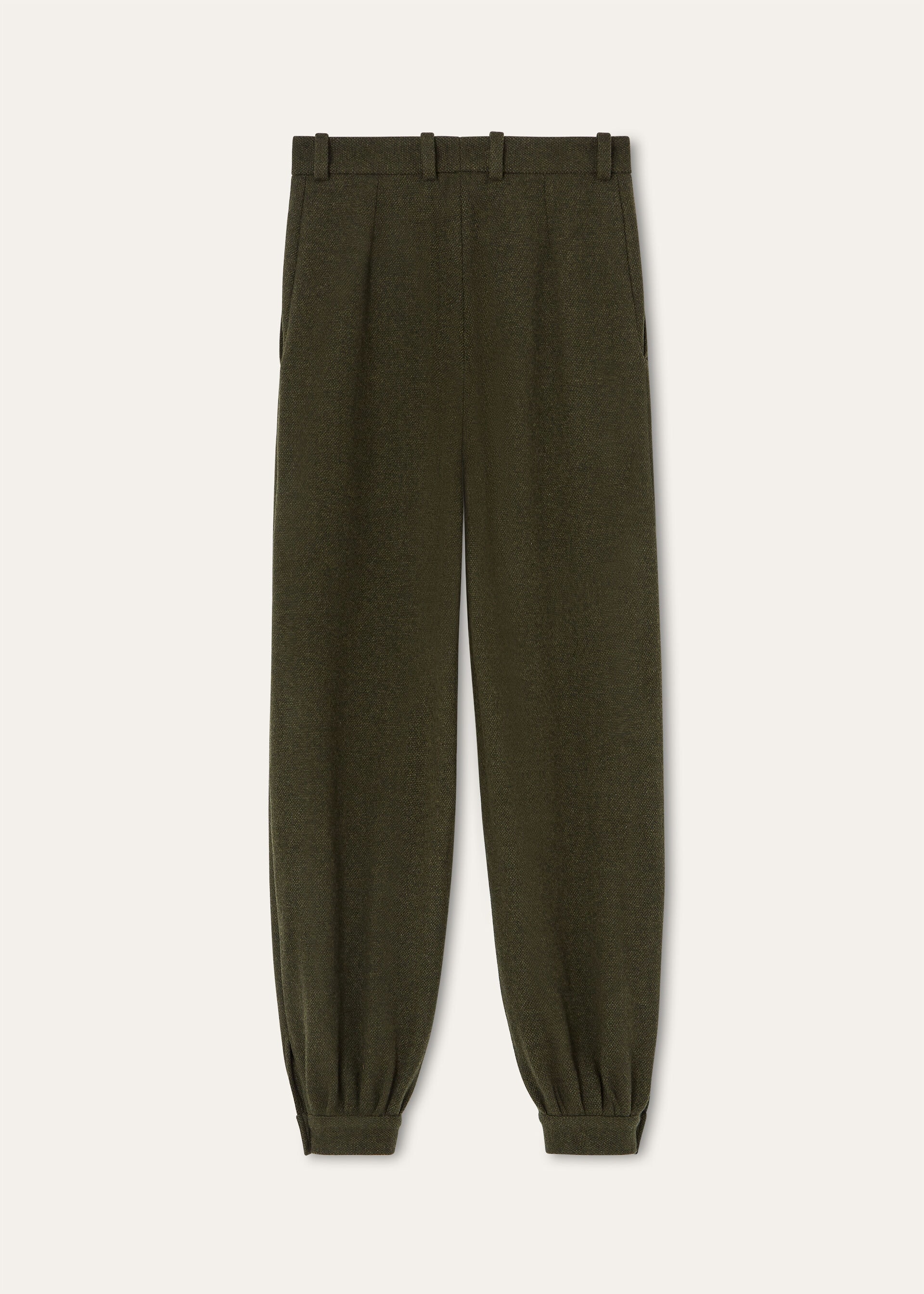 BALLATER PANTS CASHMERE PIQUE'