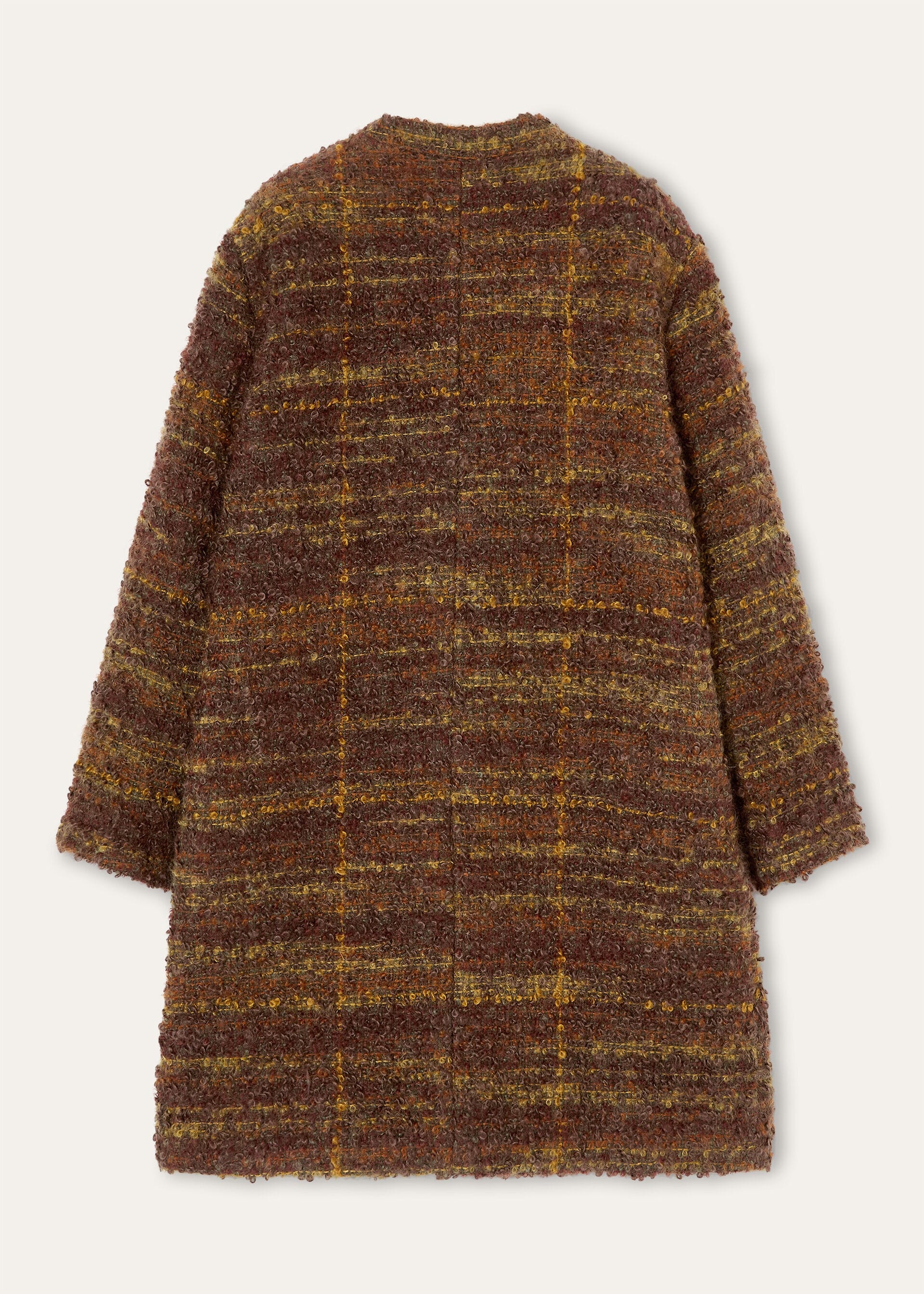 STEPH SB COAT MOHAIR BOUCLE'