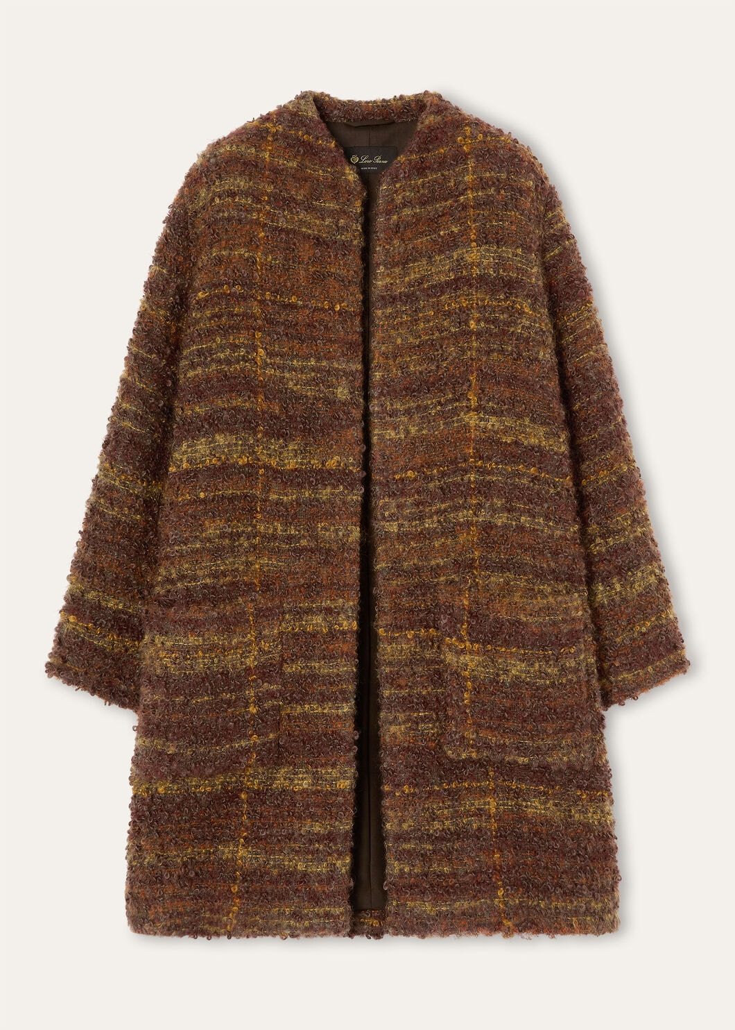 STEPH SB COAT MOHAIR BOUCLE'