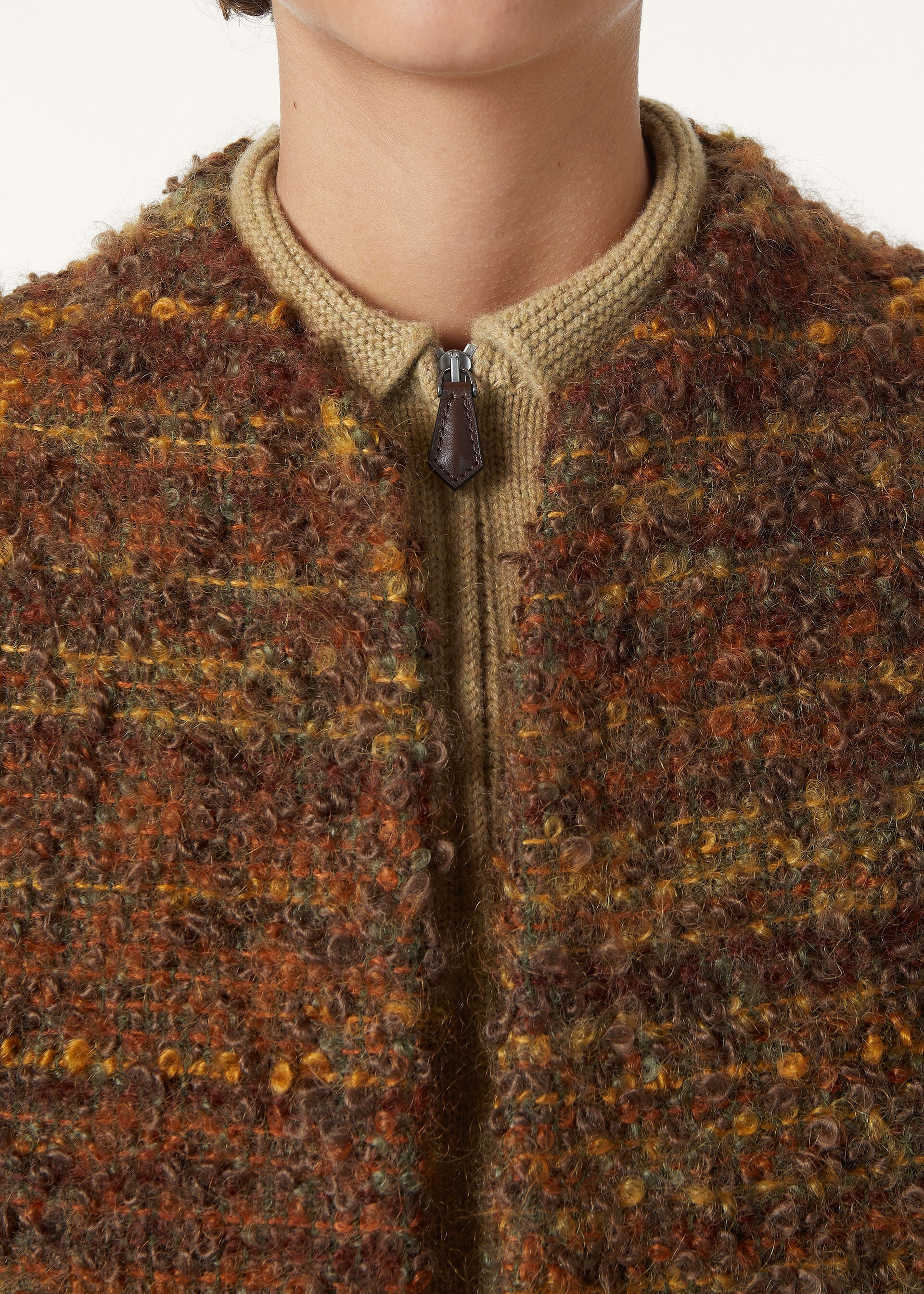 STEPH SB COAT MOHAIR BOUCLE'