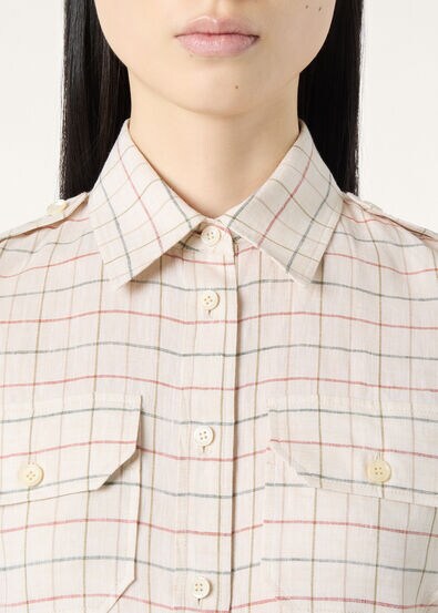 ANNE SS SHIRT SOLAIRE BELT