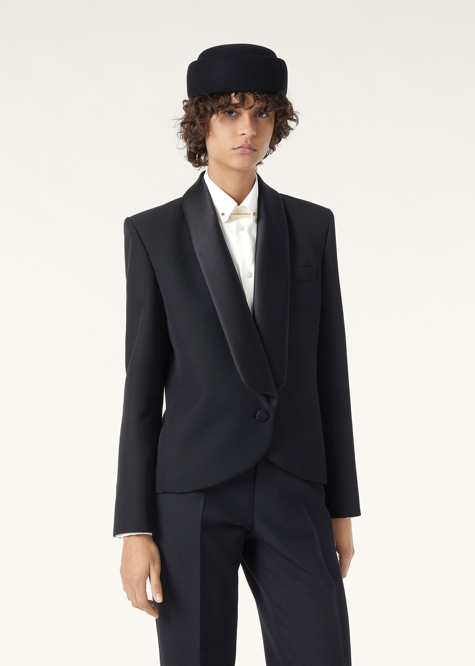 BETH SB JACKET GRAIN DE POUDRE HEAVY