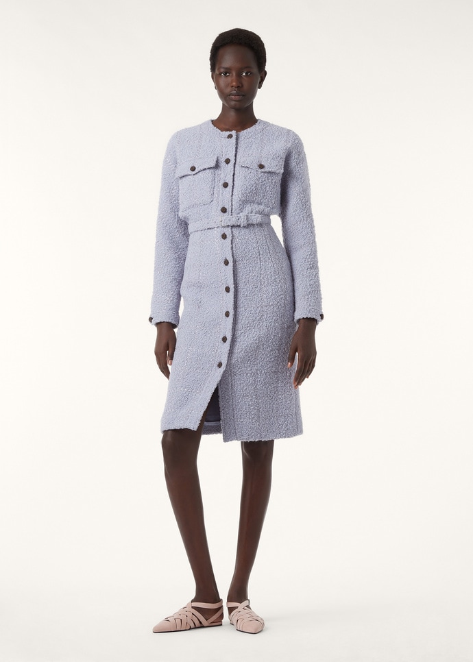 MANON DRESS BOUCLE' ALPACA_FAP7706_402F_1