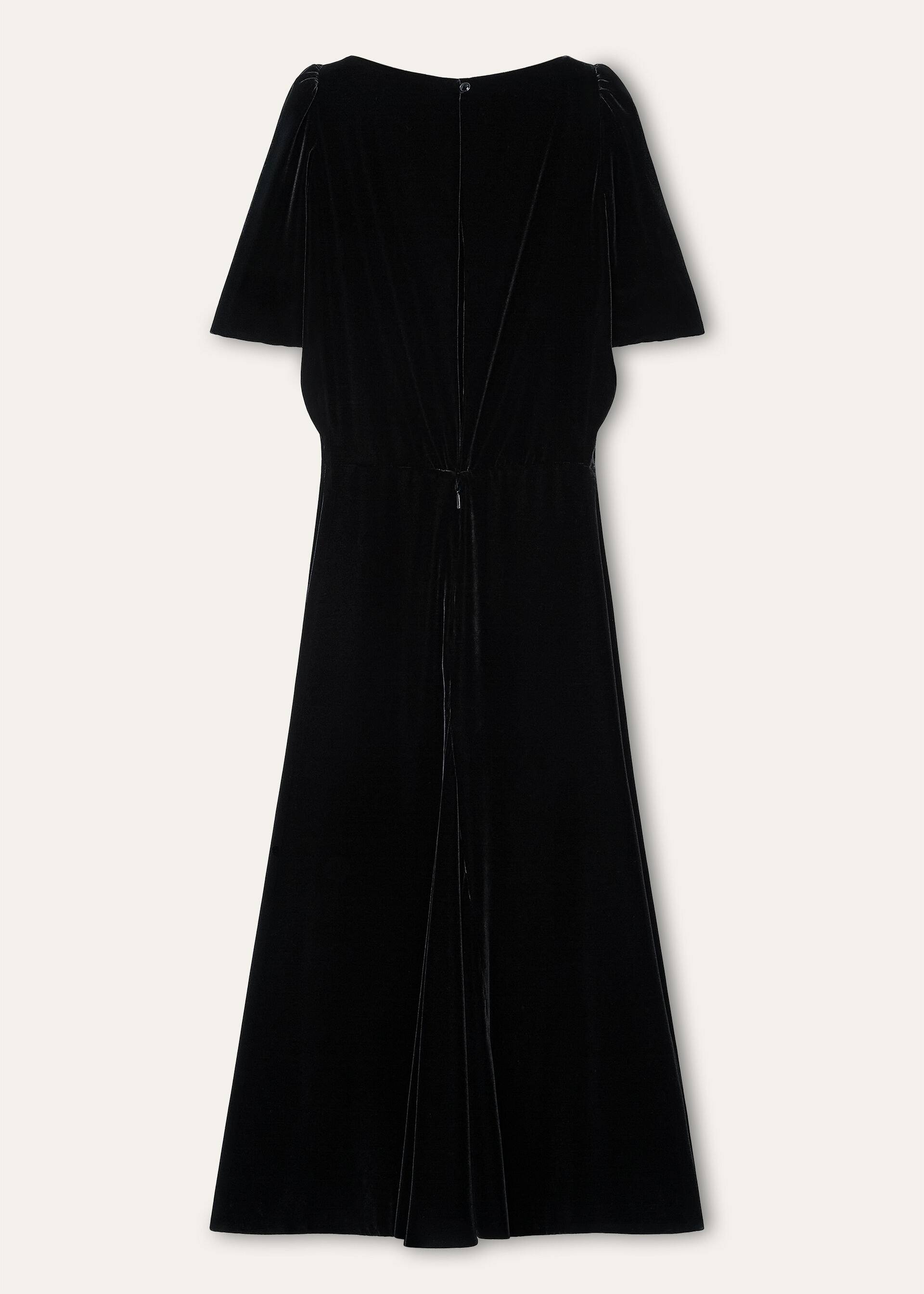 LAINE DRESS SILK VELVET