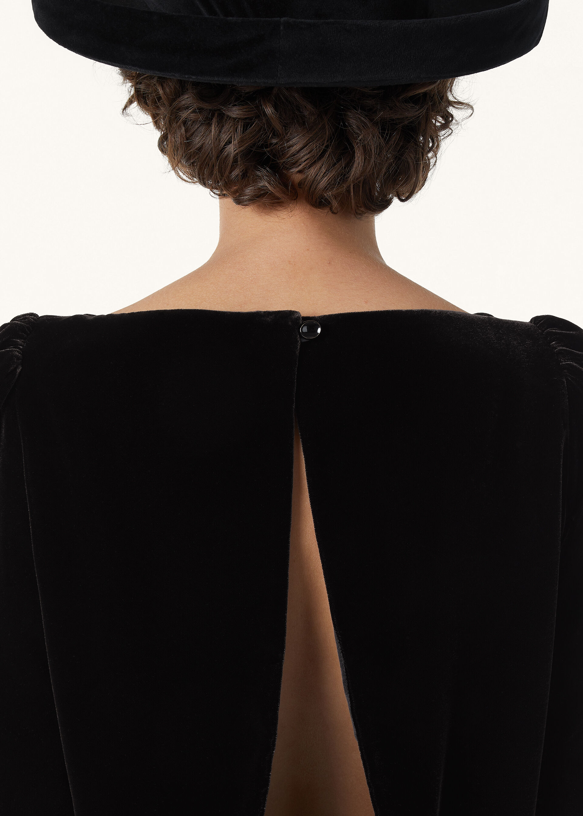 LAINE DRESS SILK VELVET