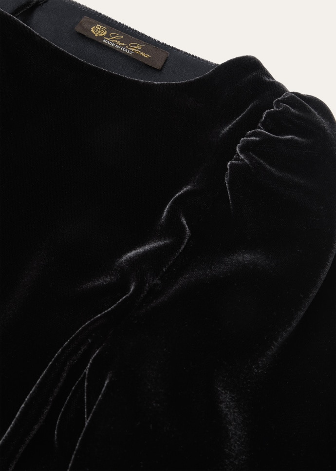 LAINE DRESS SILK VELVET_FAP7725_H11I_7