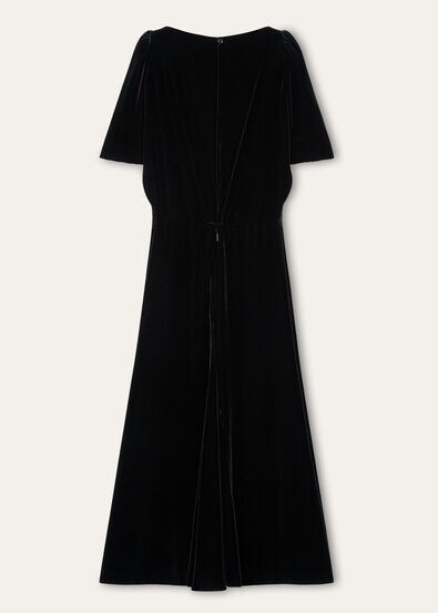 LAINE DRESS SILK VELVET