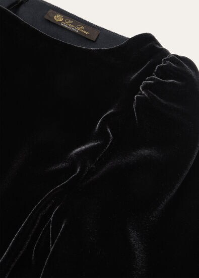 LAINE DRESS SILK VELVET