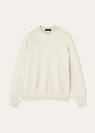 LADURNS SWEATSHIRT OTTOMAN CASH WISH FLEECE