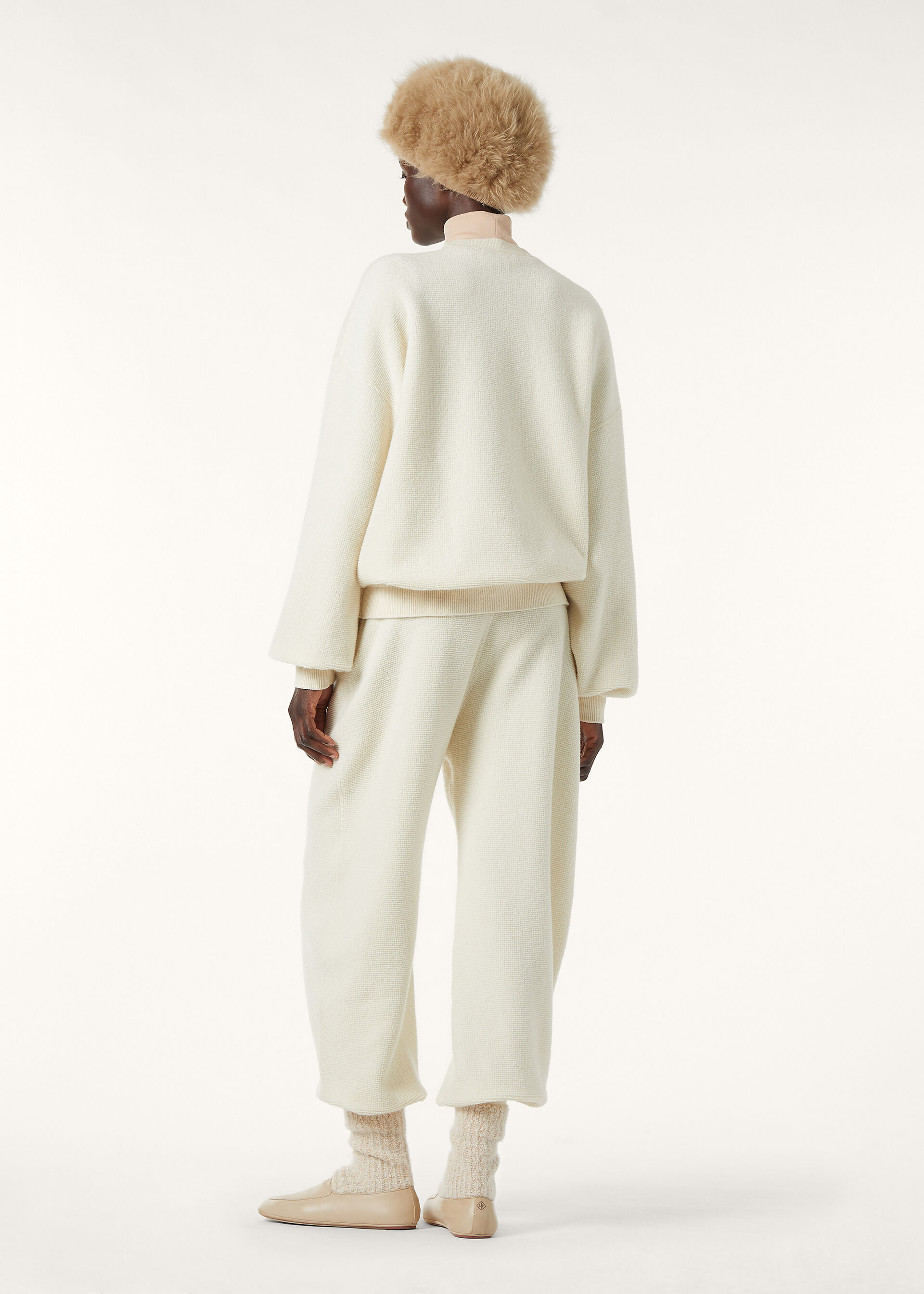 LADURNS SWEATSHIRT OTTOMAN CASH WISH FLEECE