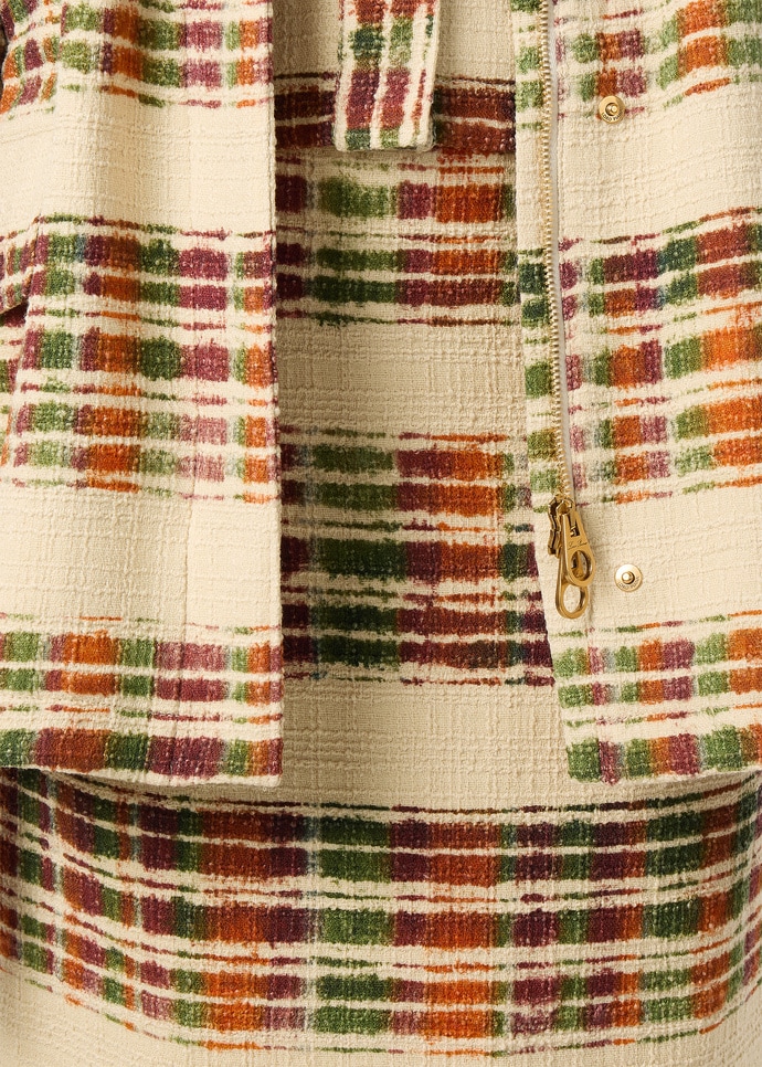 SYLVA SKIRT WATERCOLOR SUITCASE STRIPE_FAP7736_T1U4_2