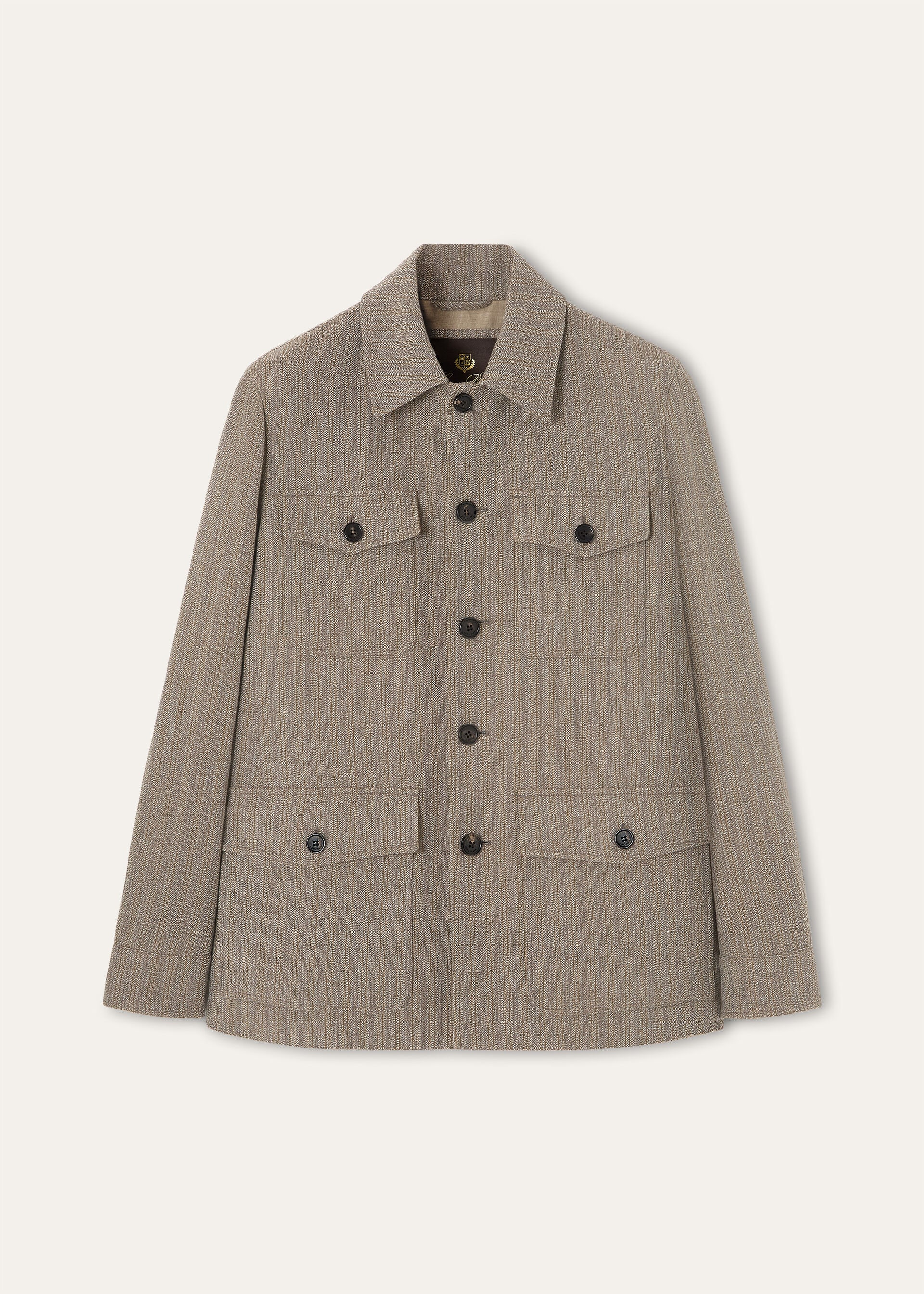 PIERS FIELD JACKET CANVAS LINEN WOOL
