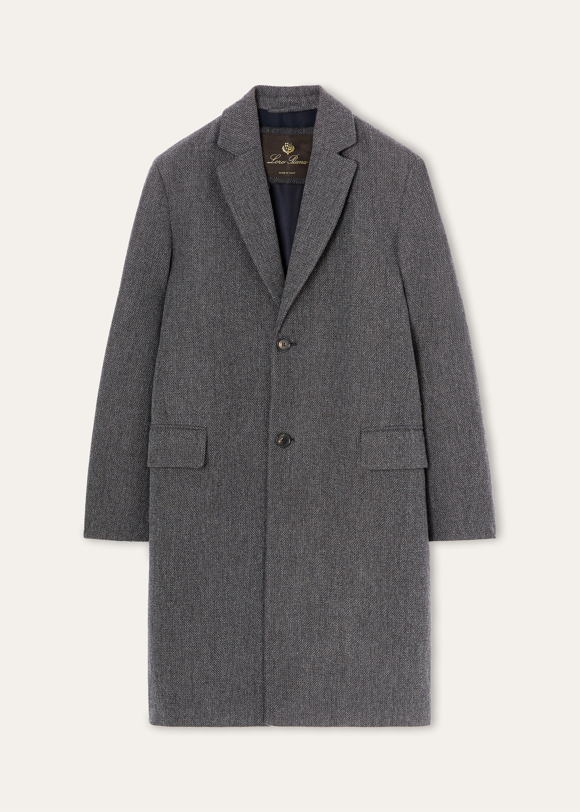 JOHN COAT CASH LINEN DOUBLE