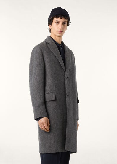 JOHN COAT CASH LINEN DOUBLE