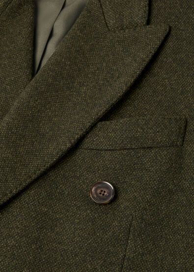 BALLATER DB JACKET CASHMERE PIQUE'