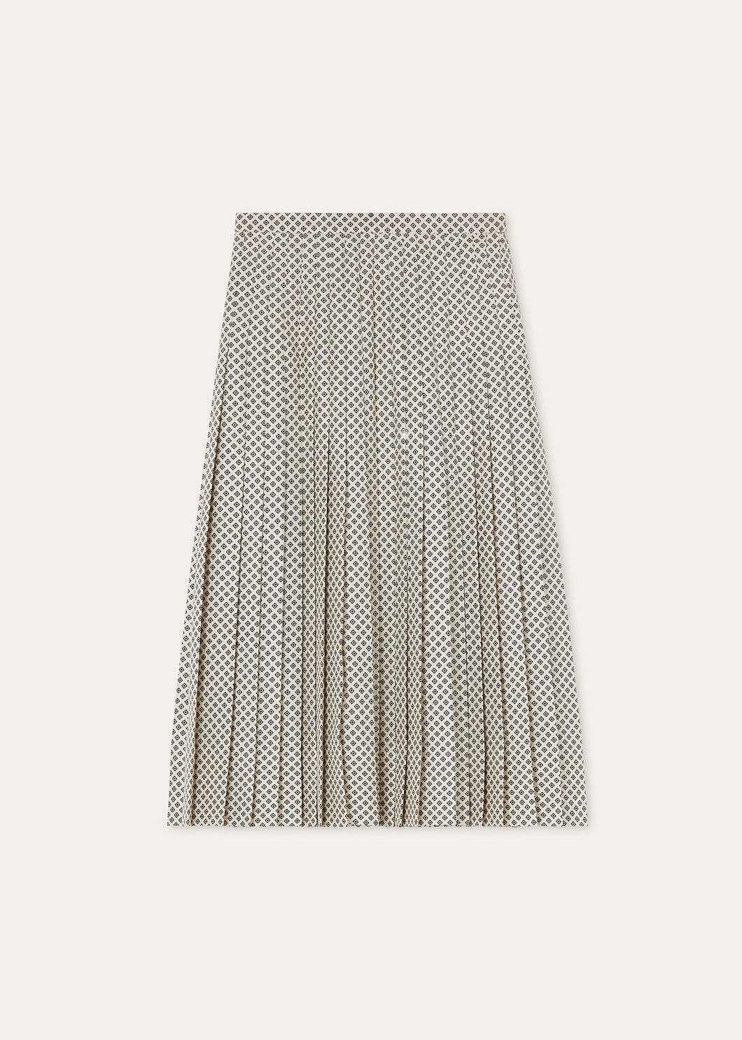 CLEA SHORT SKIRT LORO PIANA CHACO SILK TWILL