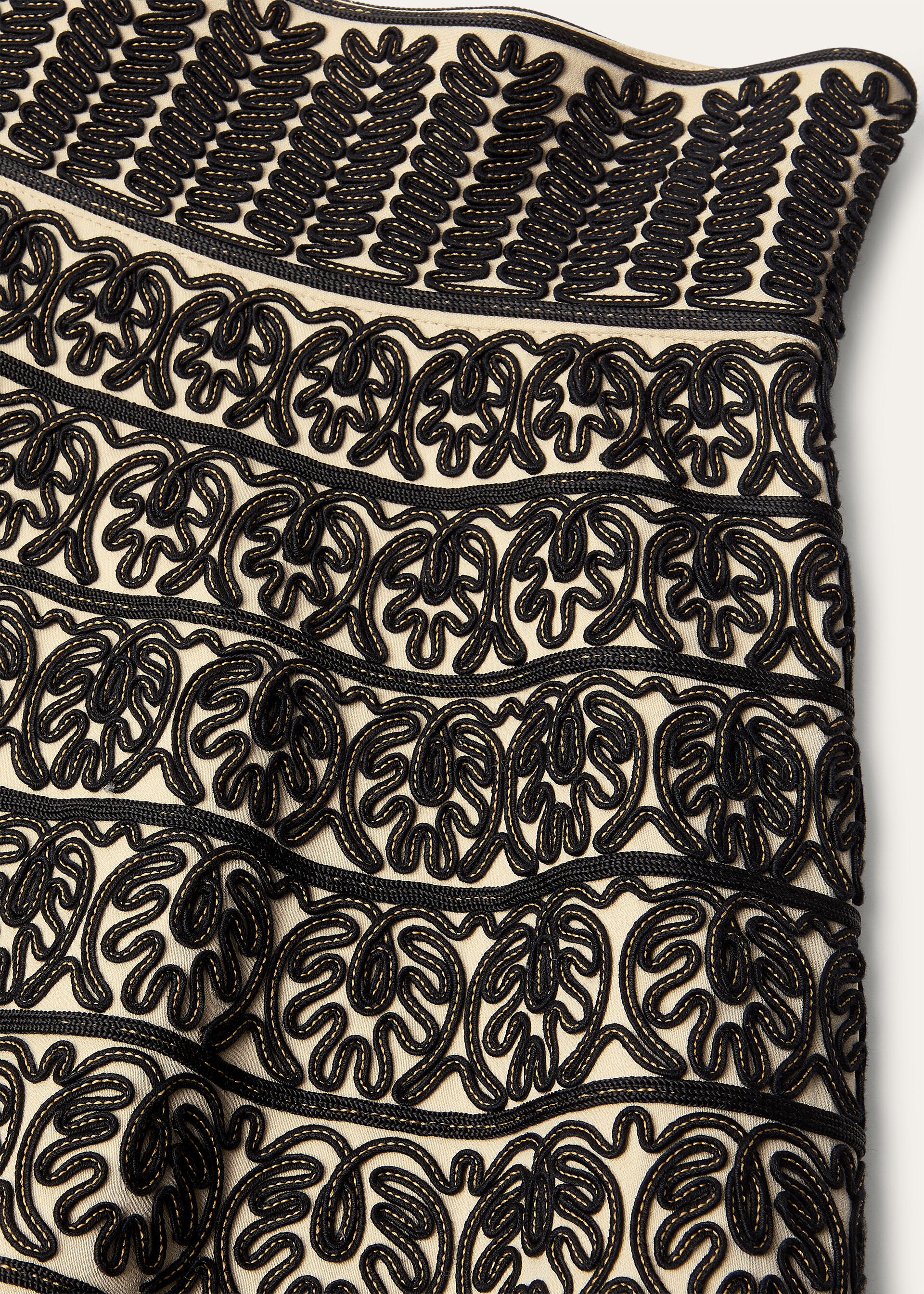 AMELY EMBROIDERED SKIRT THISTLE MEADOW CORNELY