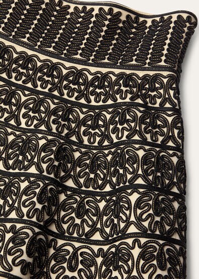 AMELY EMBROIDERED SKIRT THISTLE MEADOW CORNELY