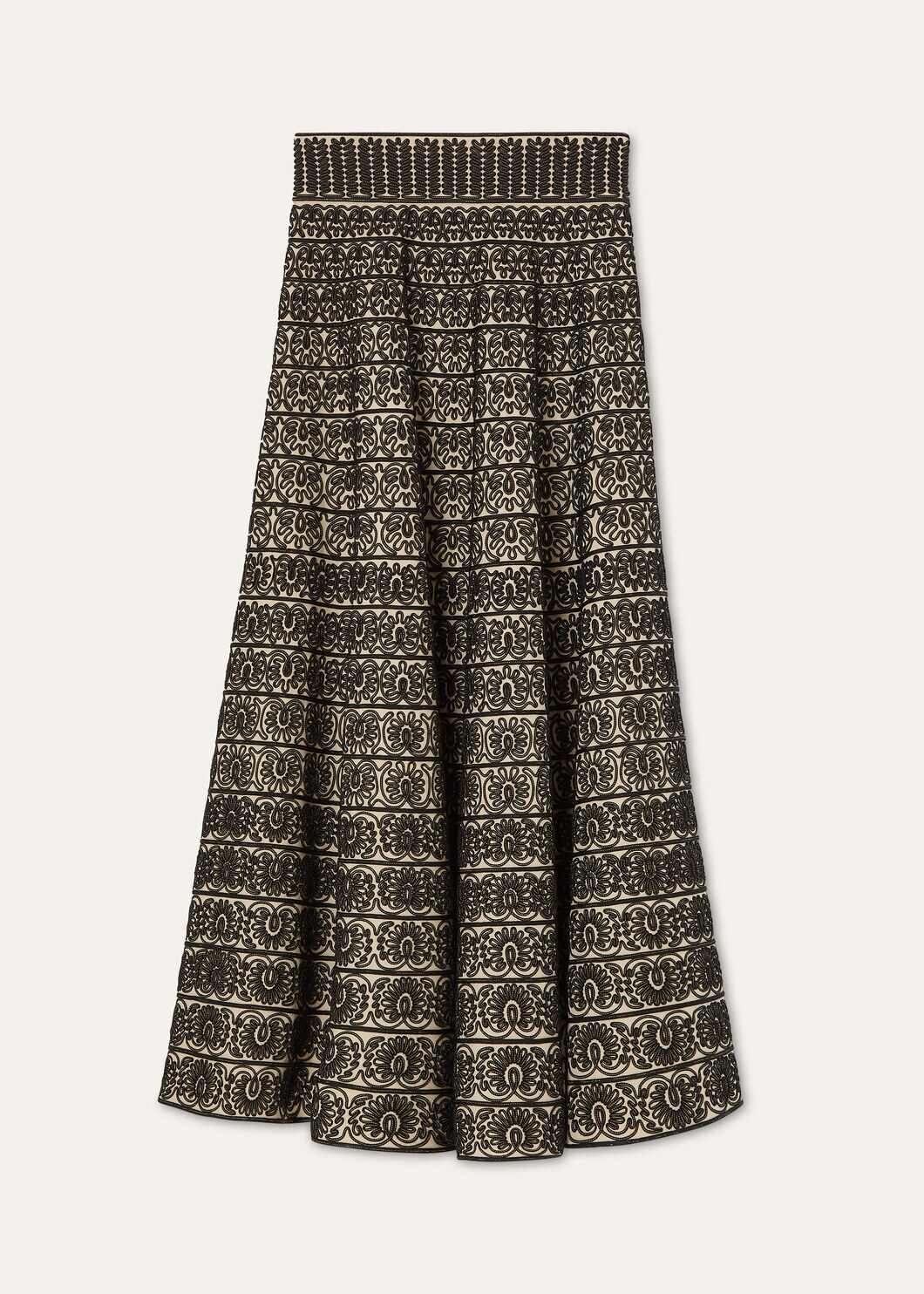 AMELY EMBROIDERED SKIRT THISTLE MEADOW CORNELY