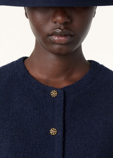 MARCEL VEST MOSS TWEED