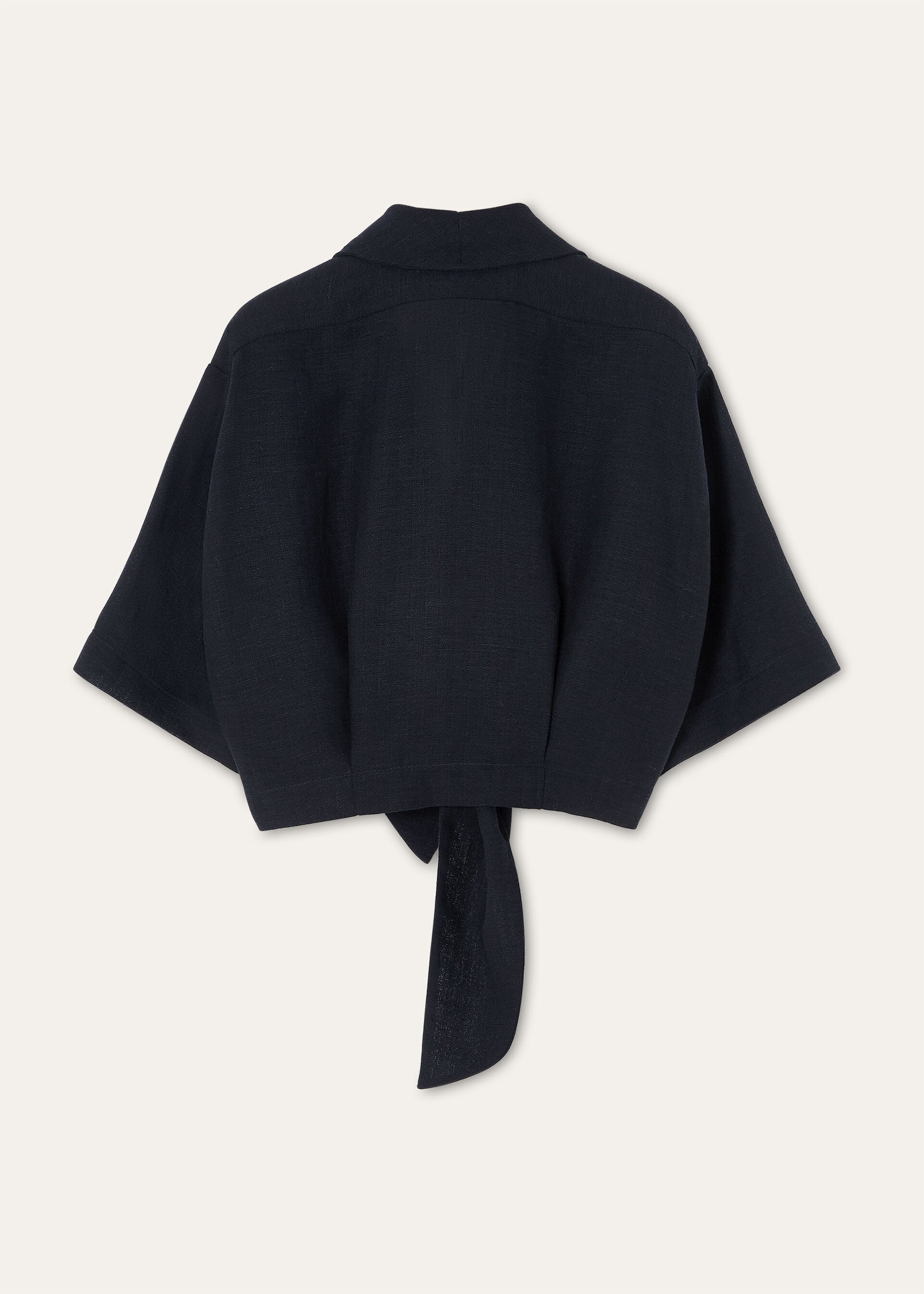 JANET SHIRT LIGHT LINEN CREPE