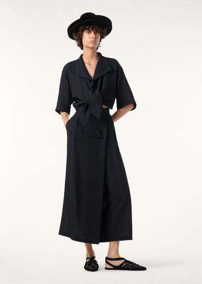 JANET SHIRT LIGHT LINEN CREPE