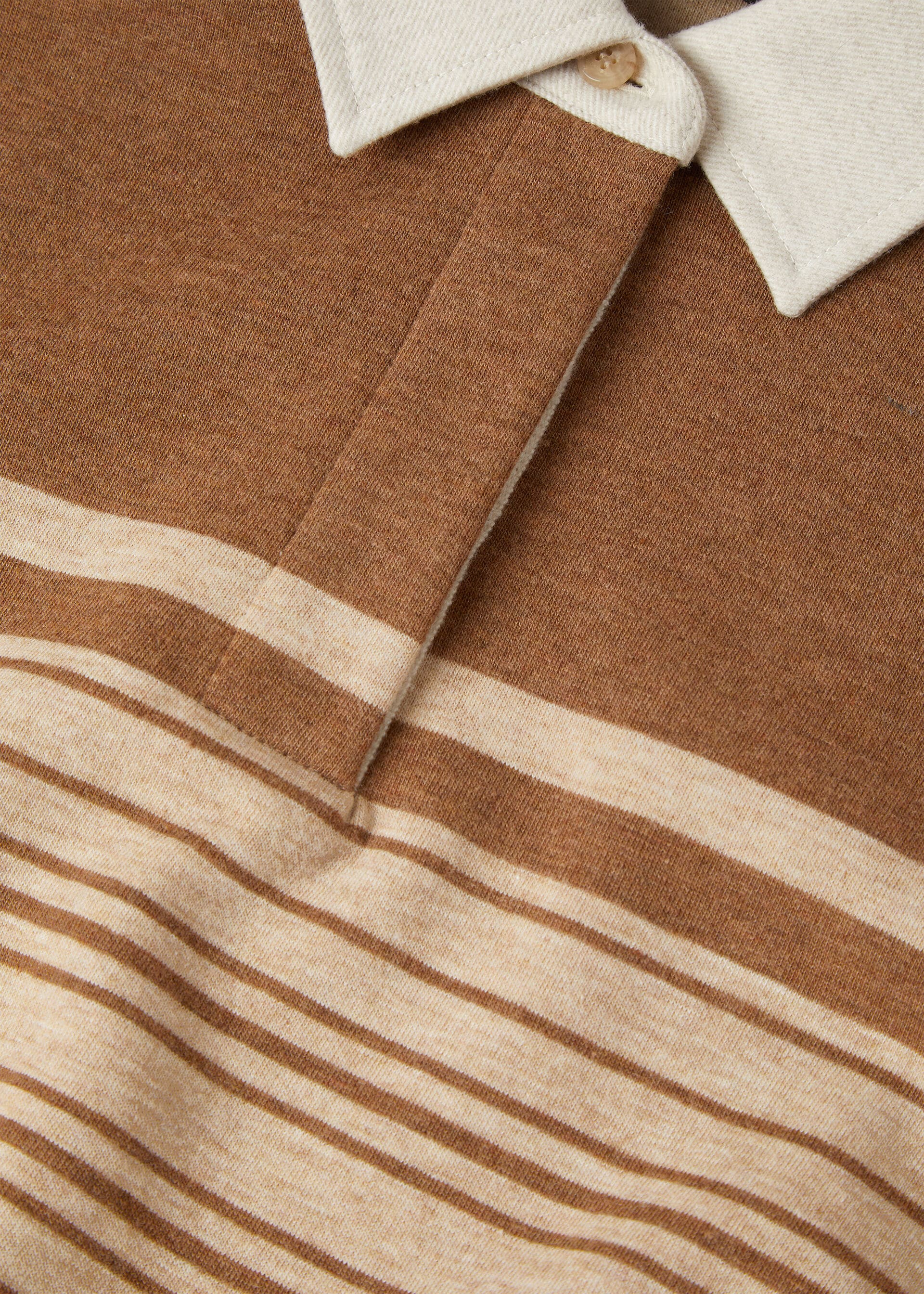 WINTERDALE POLO WOOL CASH STRIPES