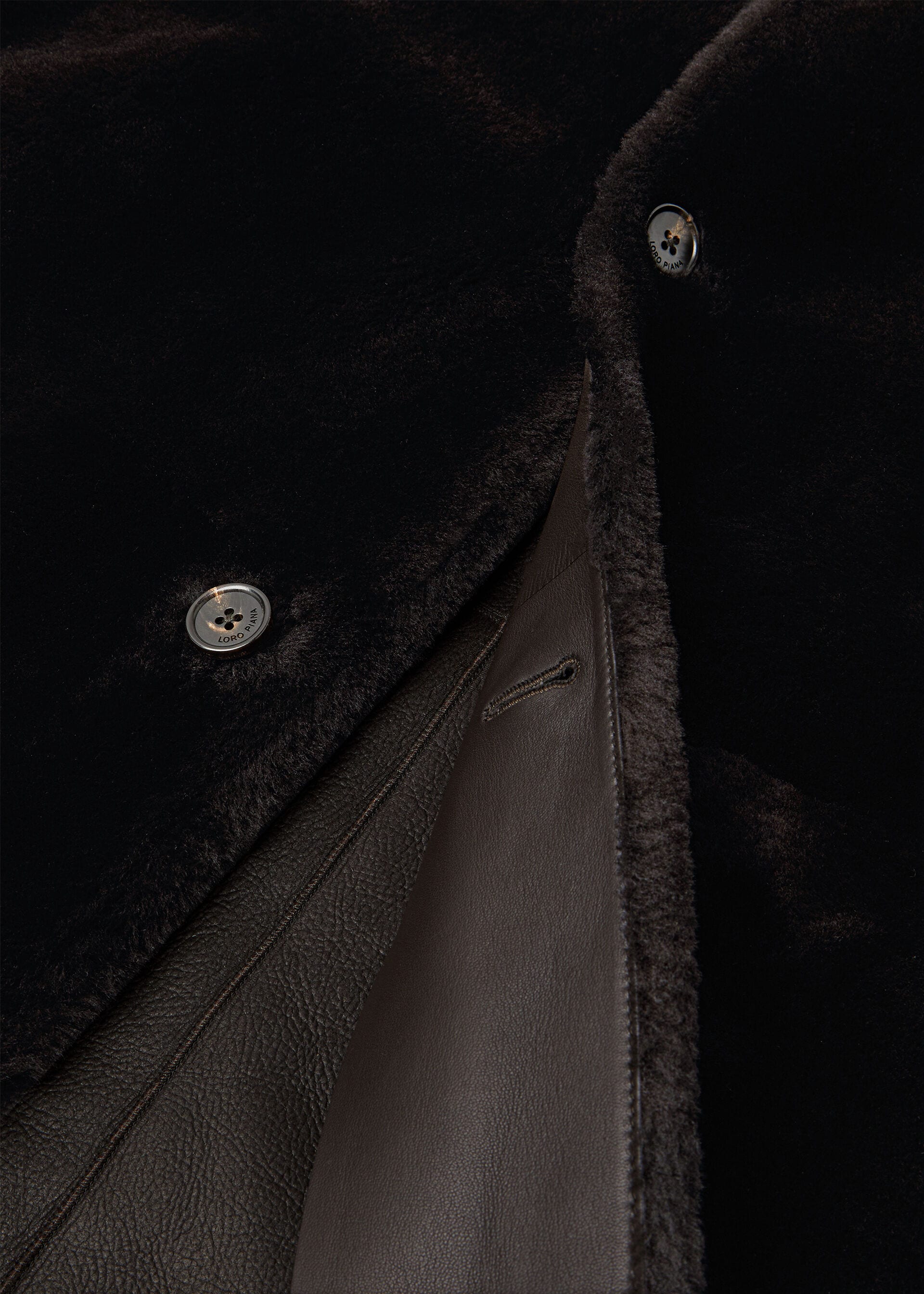 CADES OVERSHIRT MERINO SILKY SHEARLING