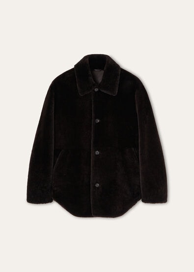 CADES OVERSHIRT MERINO SILKY SHEARLING