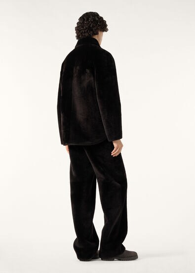 CADES OVERSHIRT MERINO SILKY SHEARLING