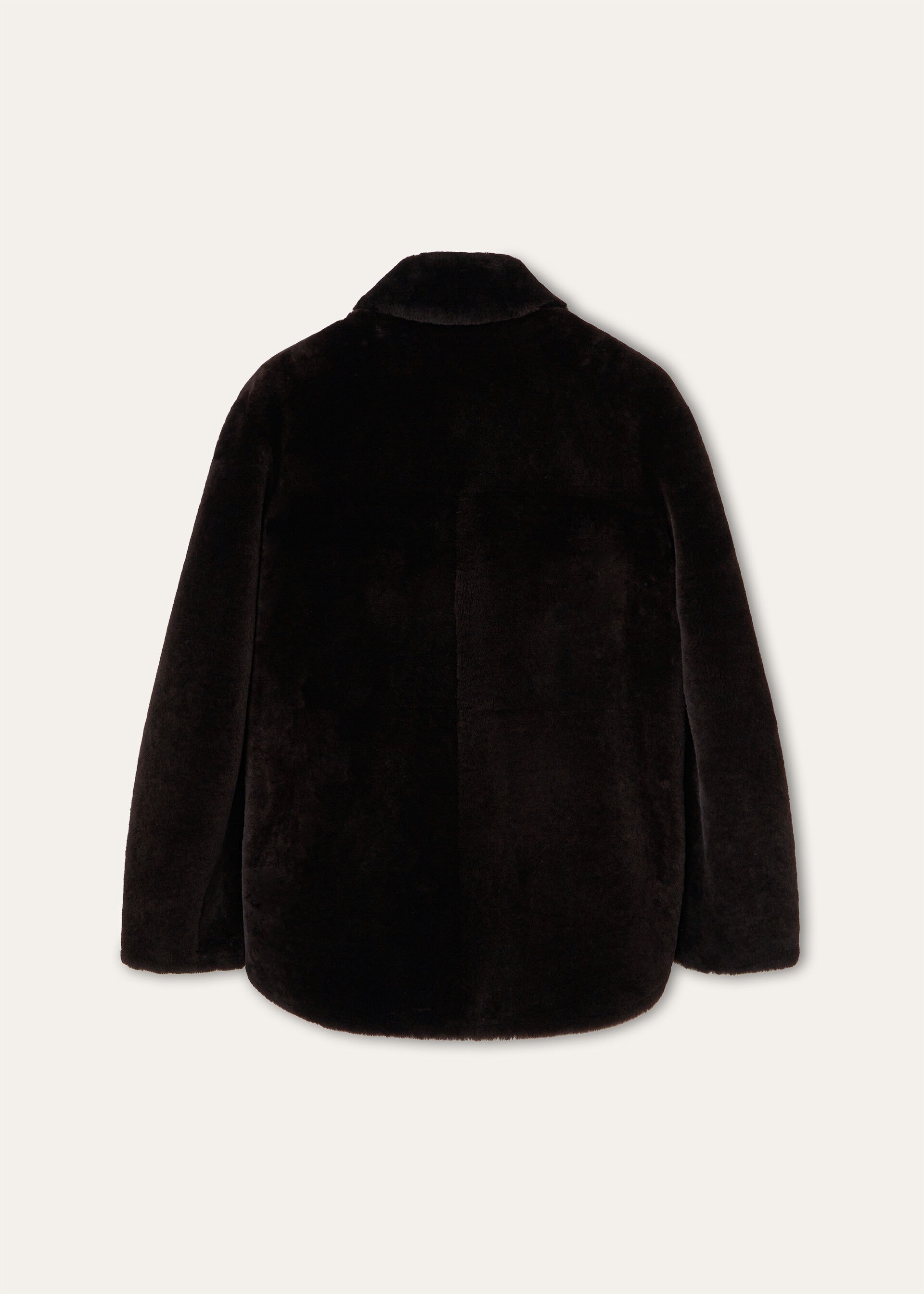 CADES OVERSHIRT MERINO SILKY SHEARLING