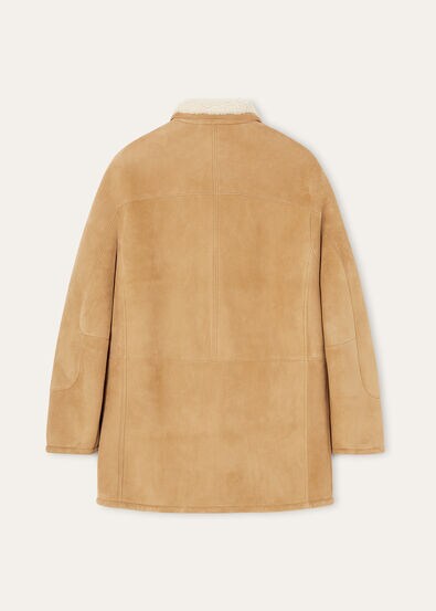 CARCOAT MERINO CURLY SHEARLING