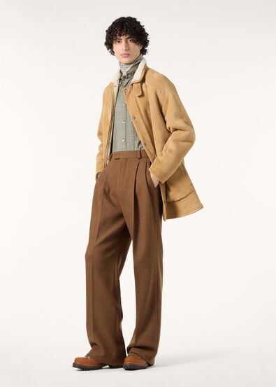 CARCOAT MERINO CURLY SHEARLING