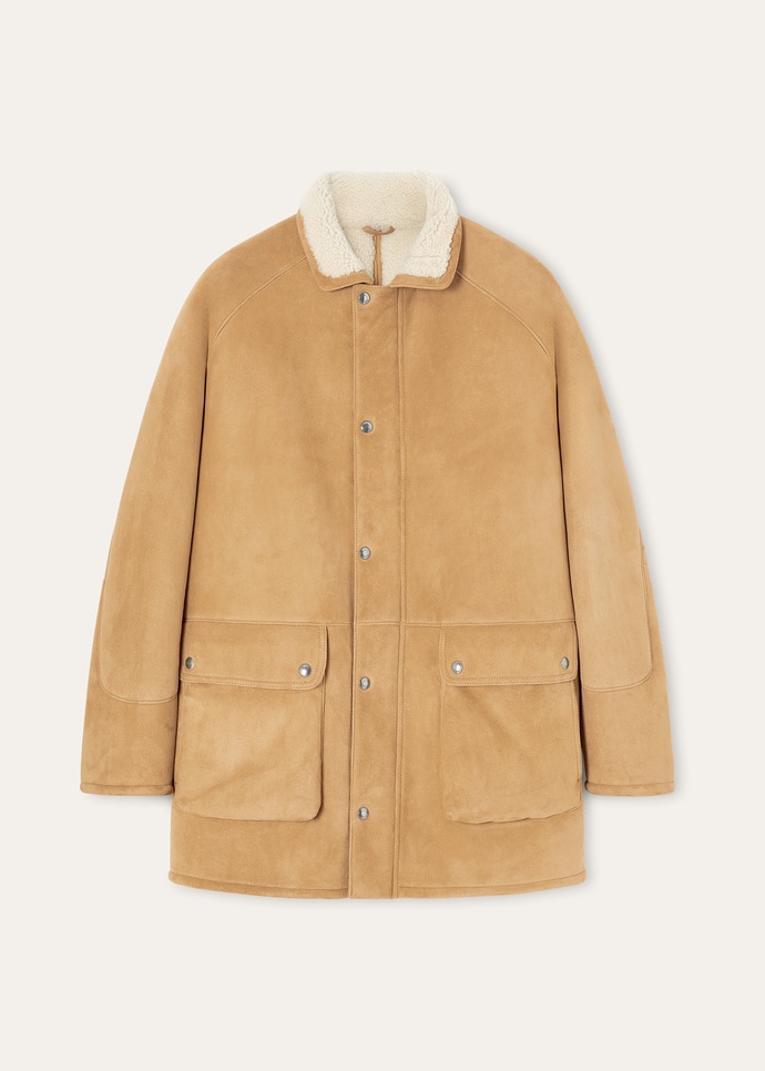 CARCOAT MERINO CURLY SHEARLING_FAP7916_D0H4_5