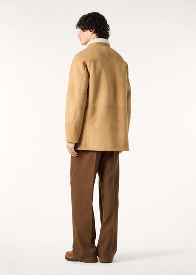 CARCOAT MERINO CURLY SHEARLING