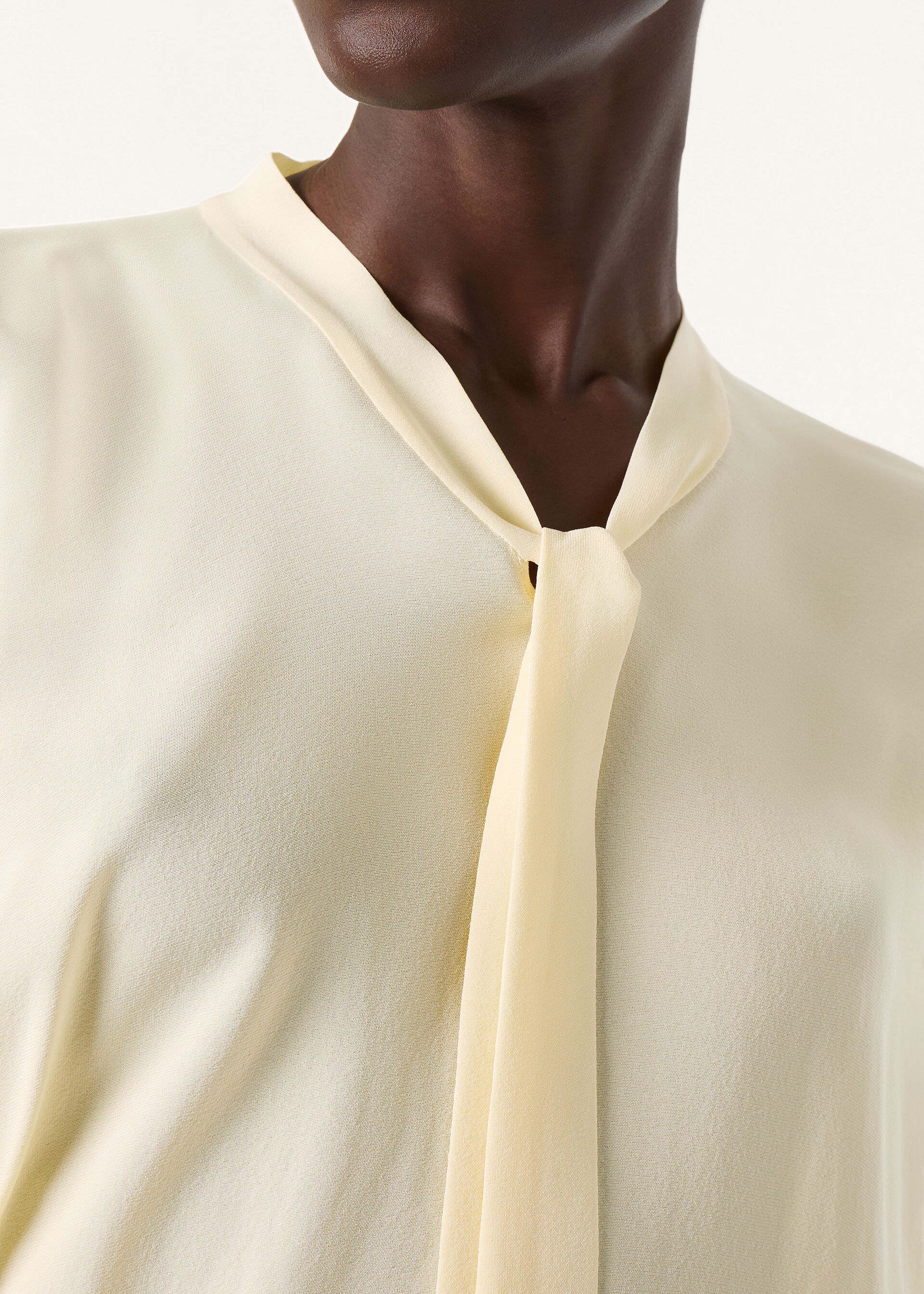 AGNES SHIRT NEEDLE SILK