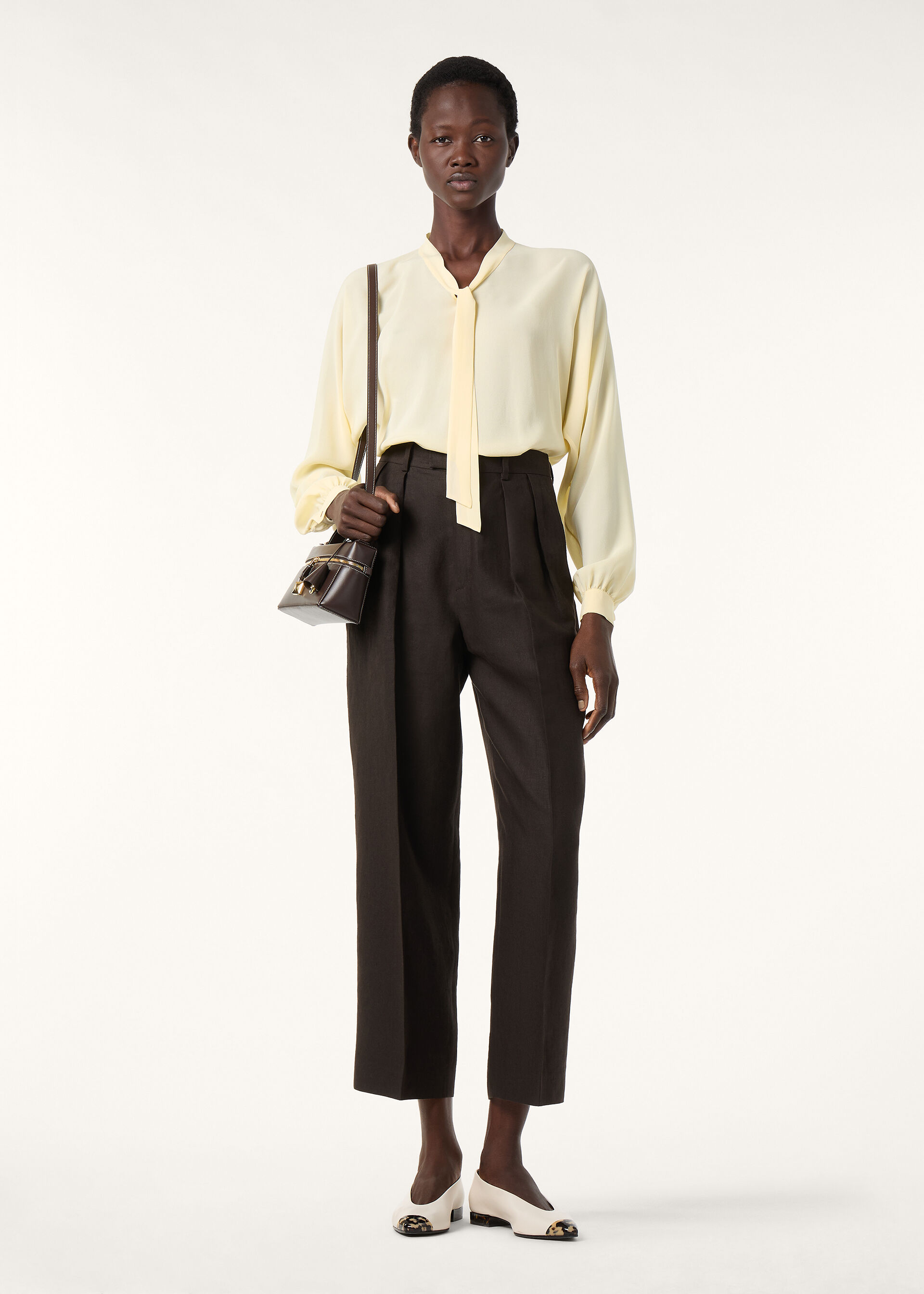 AGNES SHIRT NEEDLE SILK