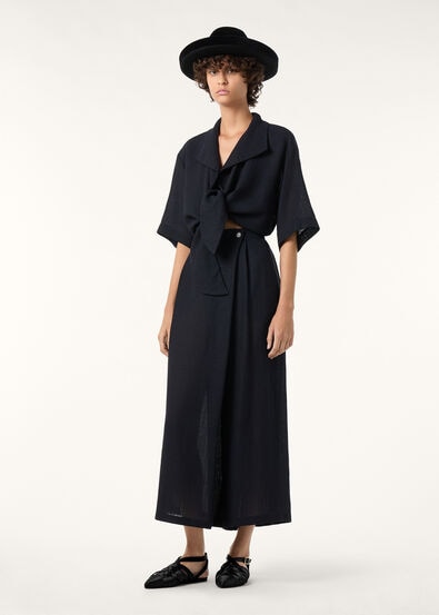 LIL TROUSERS LIGHT LINEN CREPE