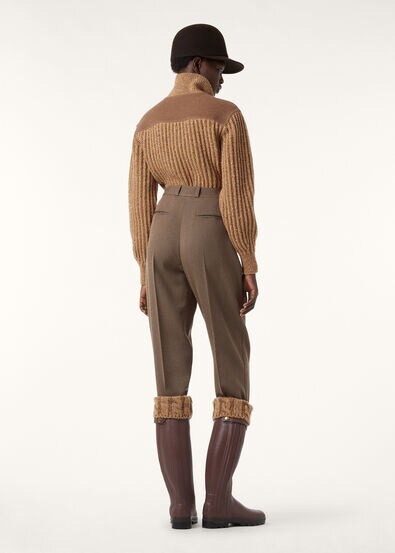 MIKI TROUSERS COVER MOULINE'