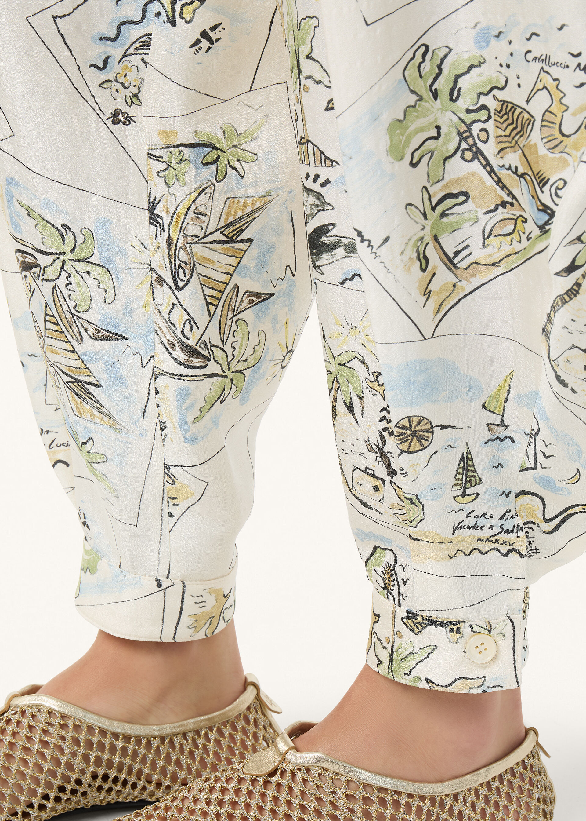 EMON TROUSERS LP VACANZE A SANTA LUCIA J.S.