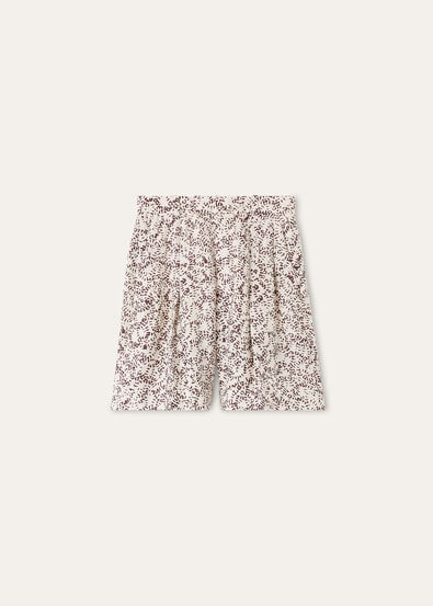 COMBRAY BERMUDA PIOT FIREWORKS LINEN