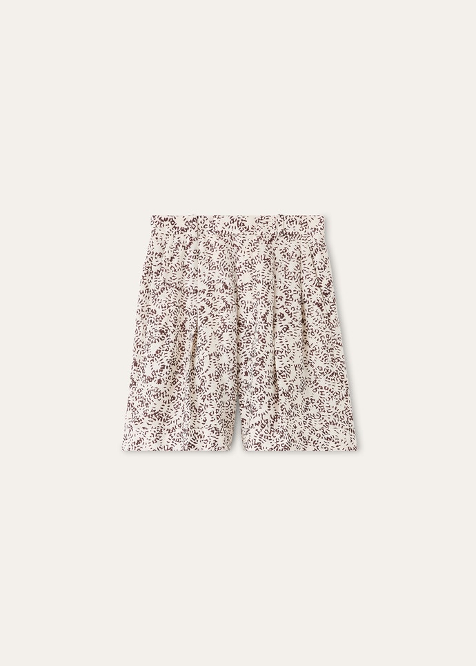 COMBRAY BERMUDA PIOT FIREWORKS LINEN_FAP7954_T1QJ_1